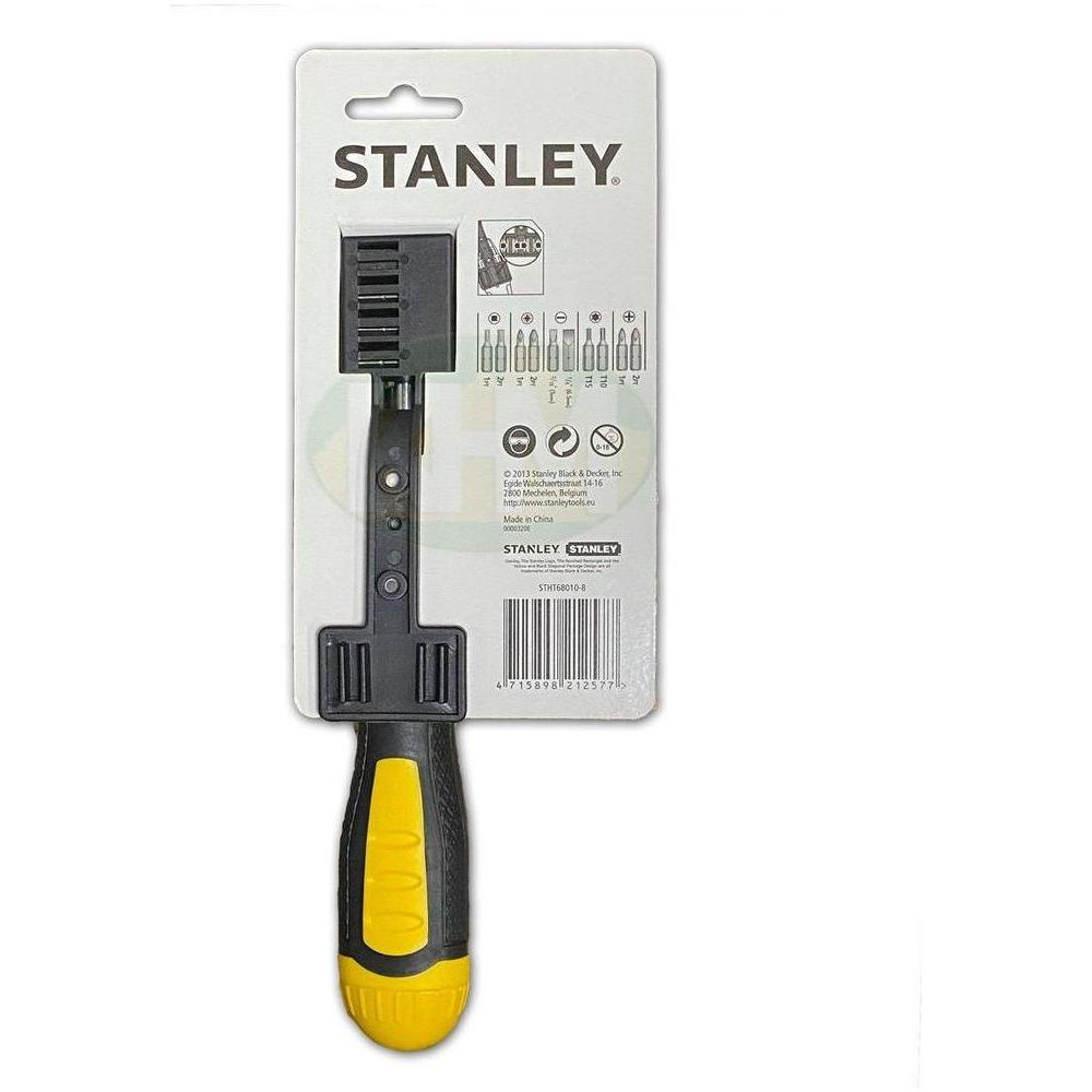 Stanley 68-010 Multibit Ratcheting Screwdriver (10 bits) | Stanley by KHM Megatools Corp.