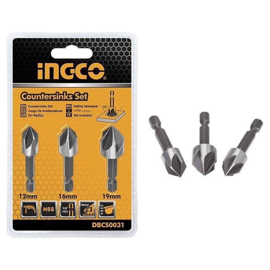 Ingco DBCS0031 Countersinks Bit Set - KHM Megatools Corp.