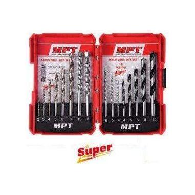 MPT MJ11001 16pcs Drill Bit Set - KHM Megatools Corp.