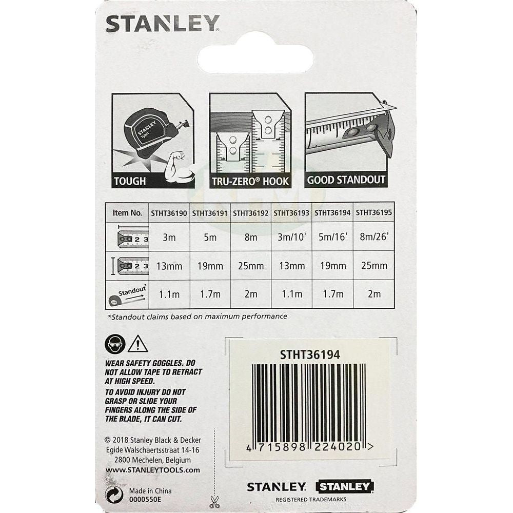 Stanley Tylon Tape Measure / Steel Tape Rule | Stanley by KHM Megatools Corp.