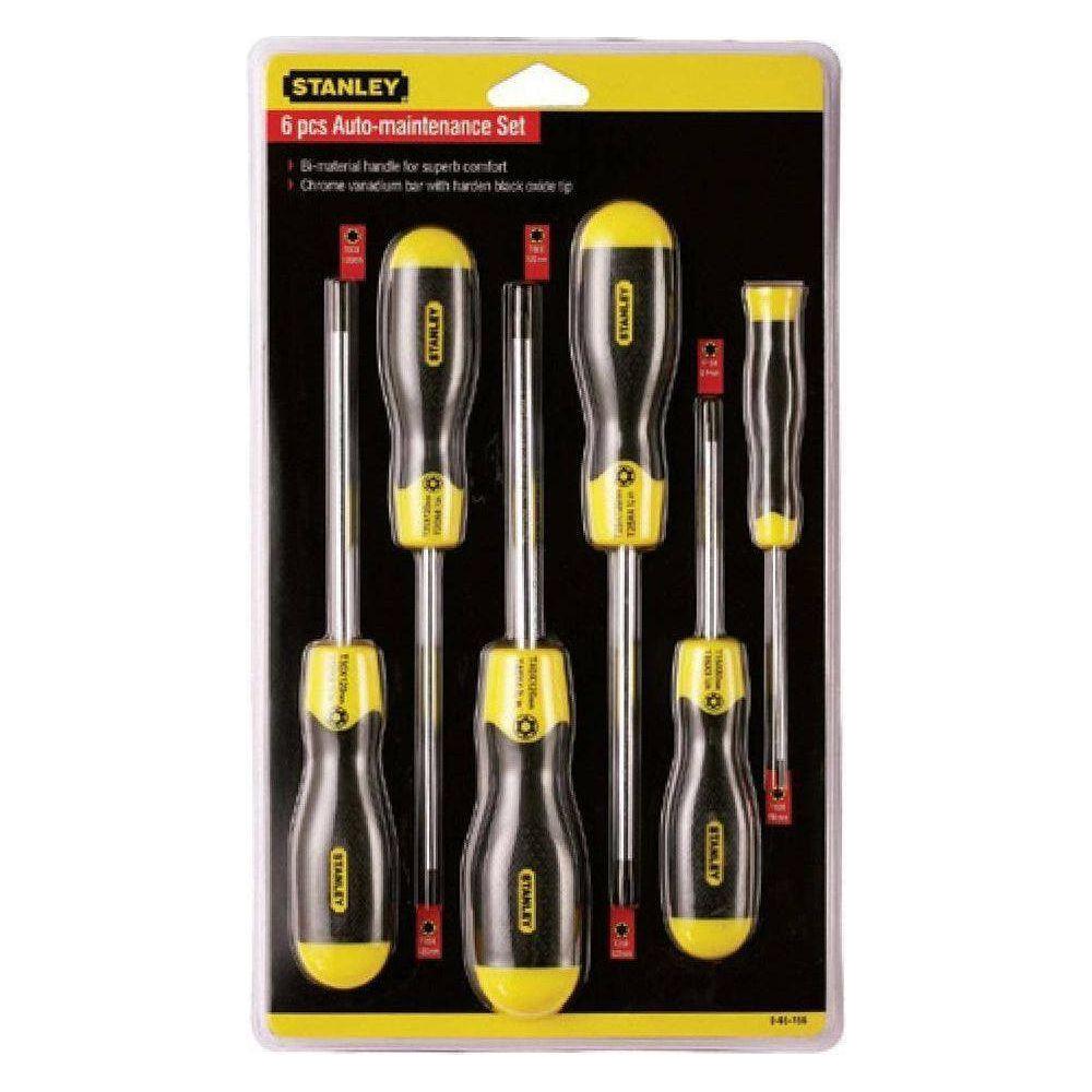 Stanley 65-156 6pcs Torx Screwdriver Set (Cushion Grip) - KHM Megatools Corp.