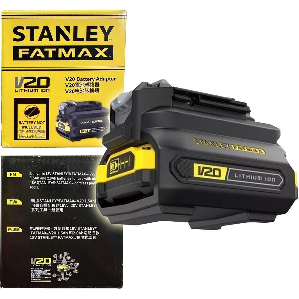 Stanley SBA100 20V Battery Adapter - KHM Megatools Corp.