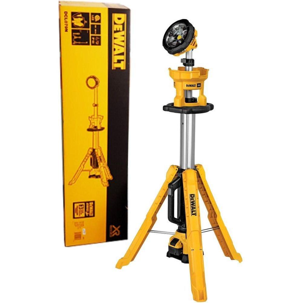 Dewalt DCL079N 18V/20V Cordless Work Light with Tripod (Bare) 3000 lumens - KHM Megatools Corp.