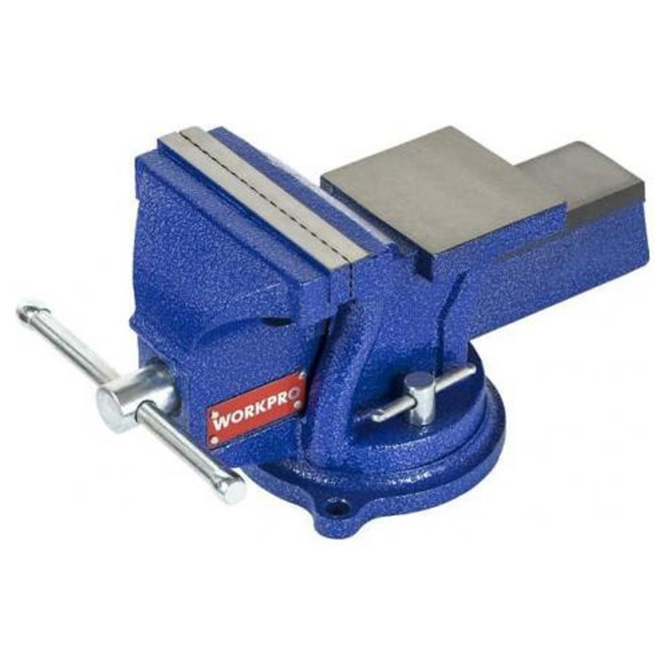 Workpro WP233005 Bench Vice with Swivel Base 100MM 4