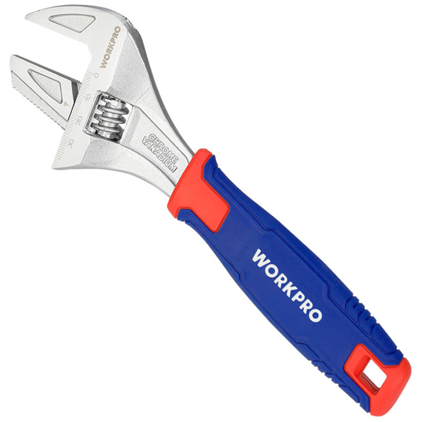 Workpro WP272014 2in1 Adjustable Wrench and Water Pump Pliers 8