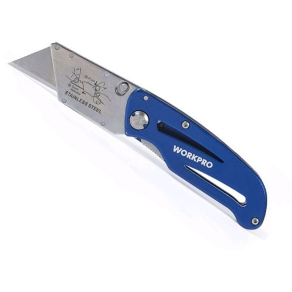 Workpro W011002WE Folding Utility Knife