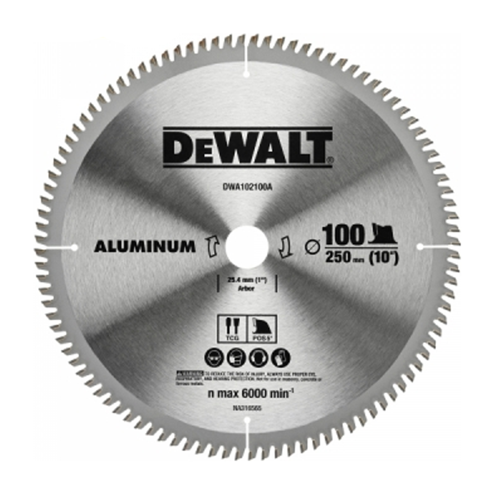 Dewalt DWA102100A Circular Saw Blade 10