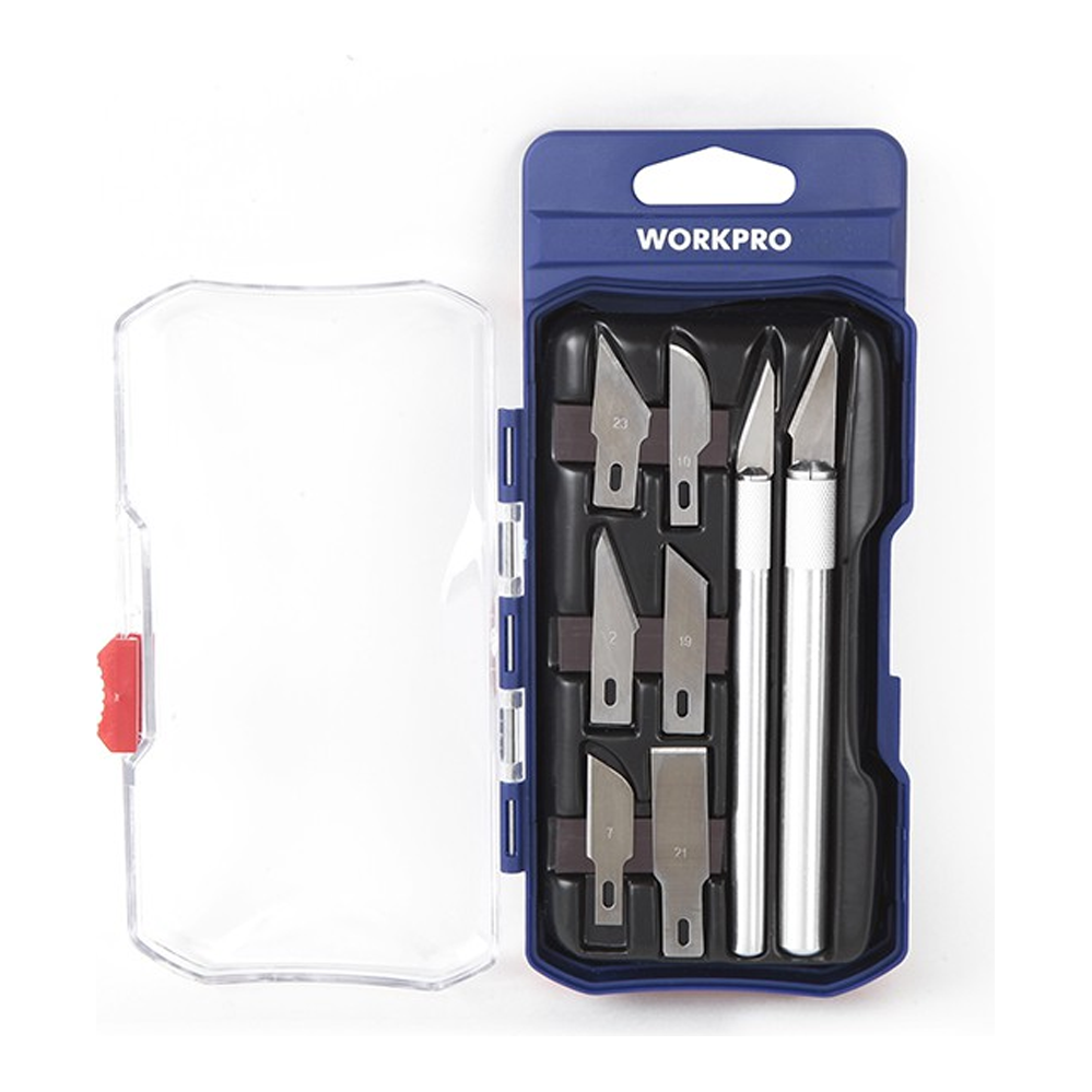 Workpro W018020WE Hobby Knife Set 8Pcs