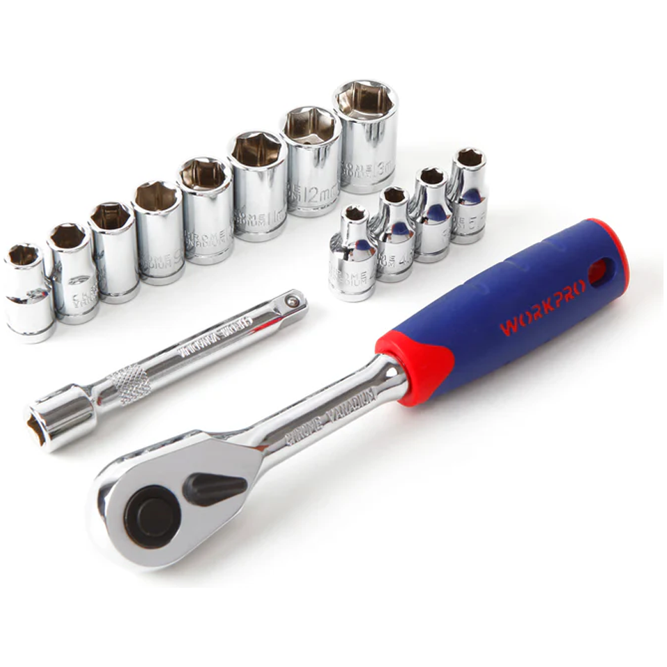 Workpro WP202556 Socket Wrench Set 1/4