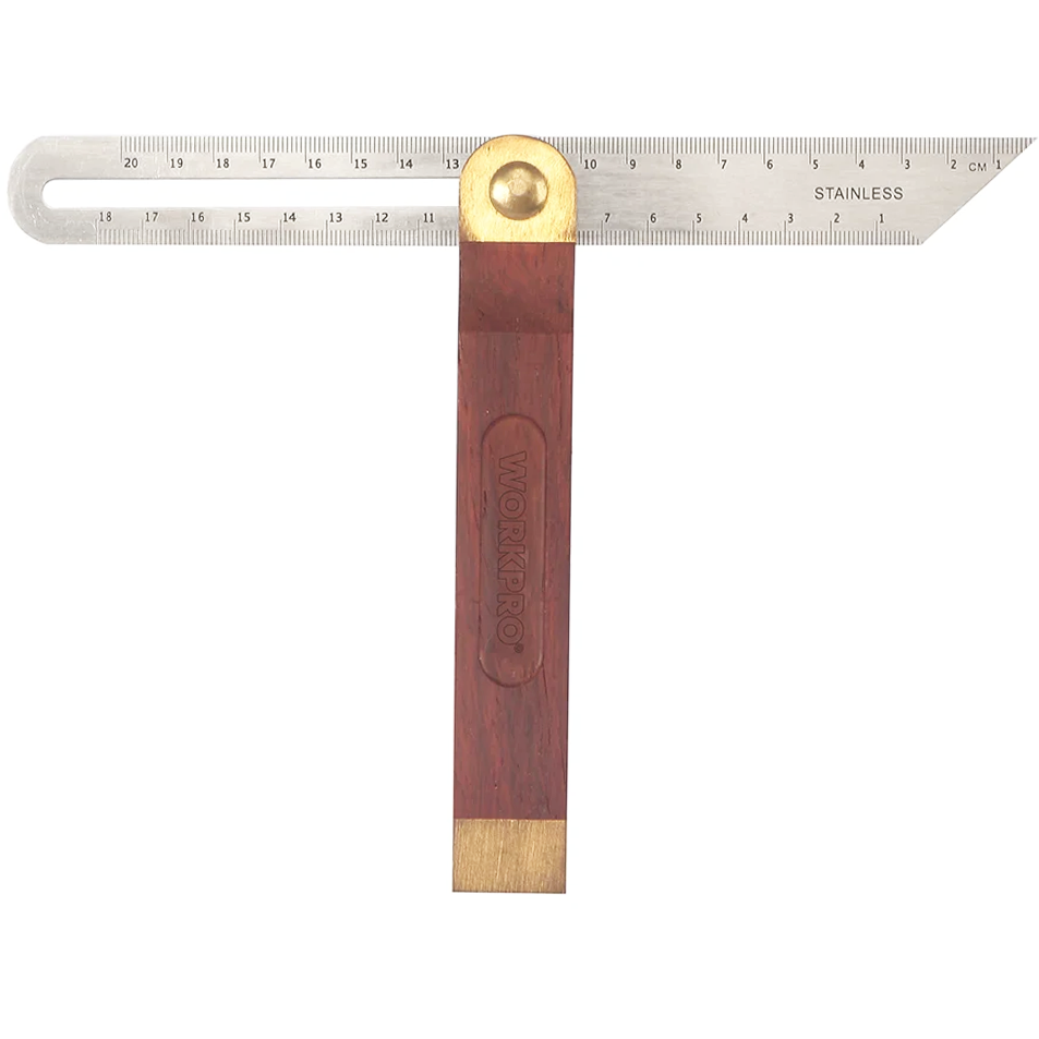 Workpro WP264006 Sliding T-Bevel / Angle Finder Wooden Handle 9