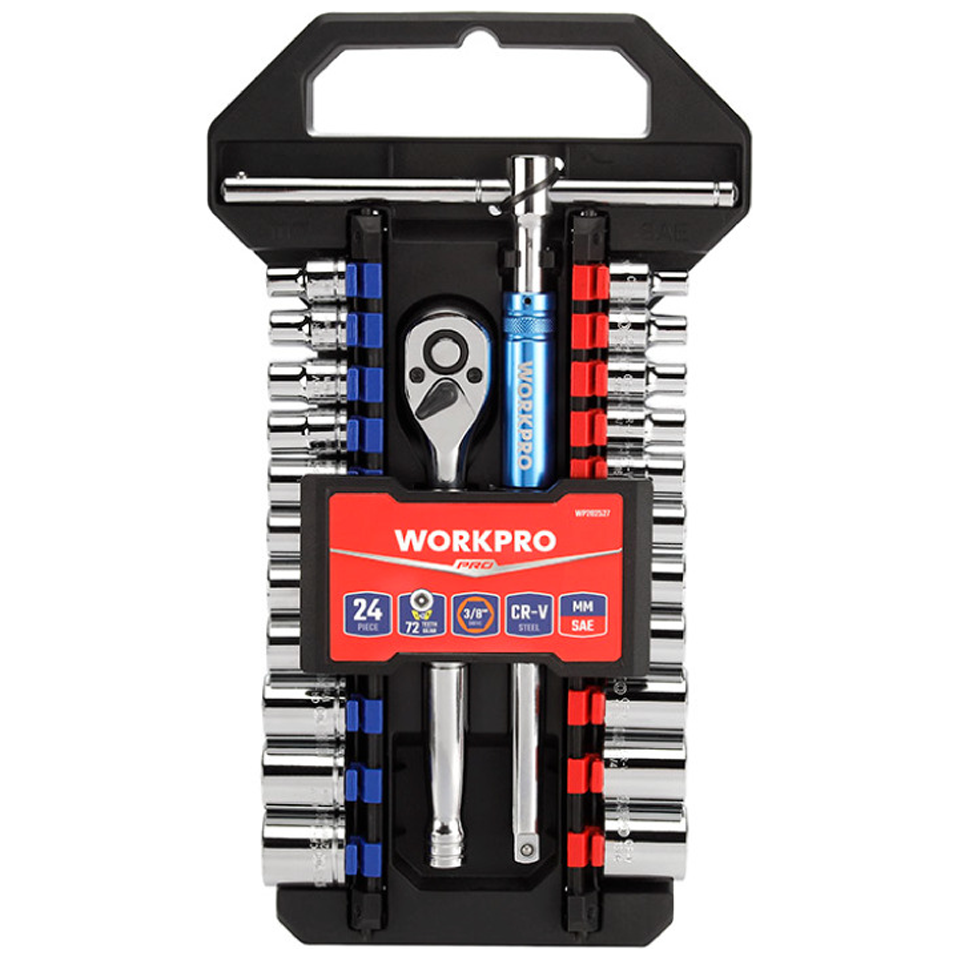 Workpro WP202553 Speed Socket Wrench Set 3/8