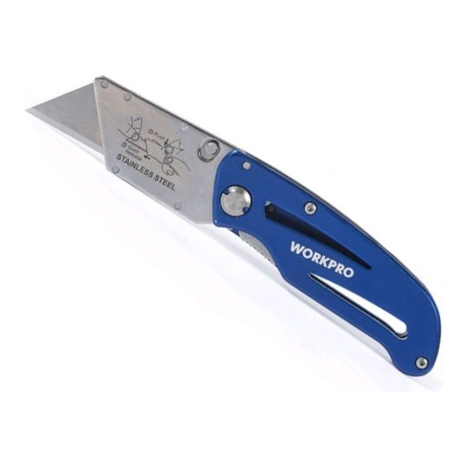 Workpro W011002WE Folding Utility Knife