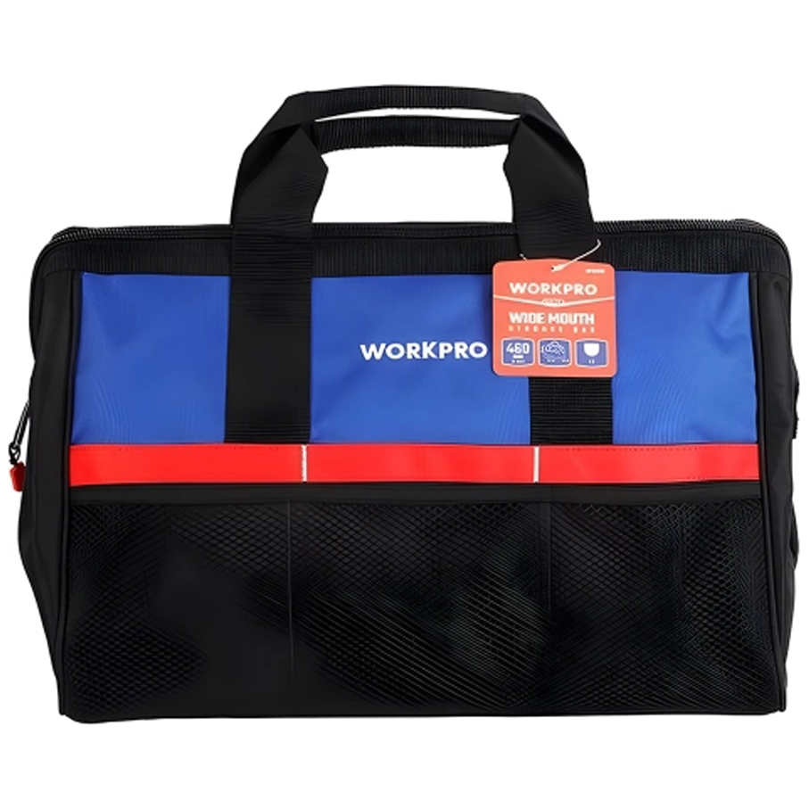 Workpro WP281002 Wide Mouth Storage Tool Bag 18