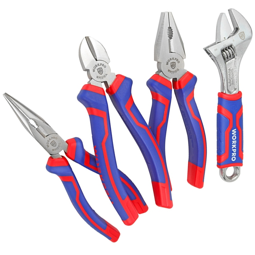 Workpro WP201009 Pliers Wrench Set 4Pcs 6