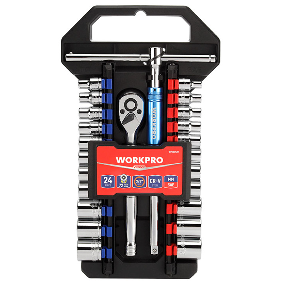 Workpro WP202553 Speed Socket Wrench Set 3/8