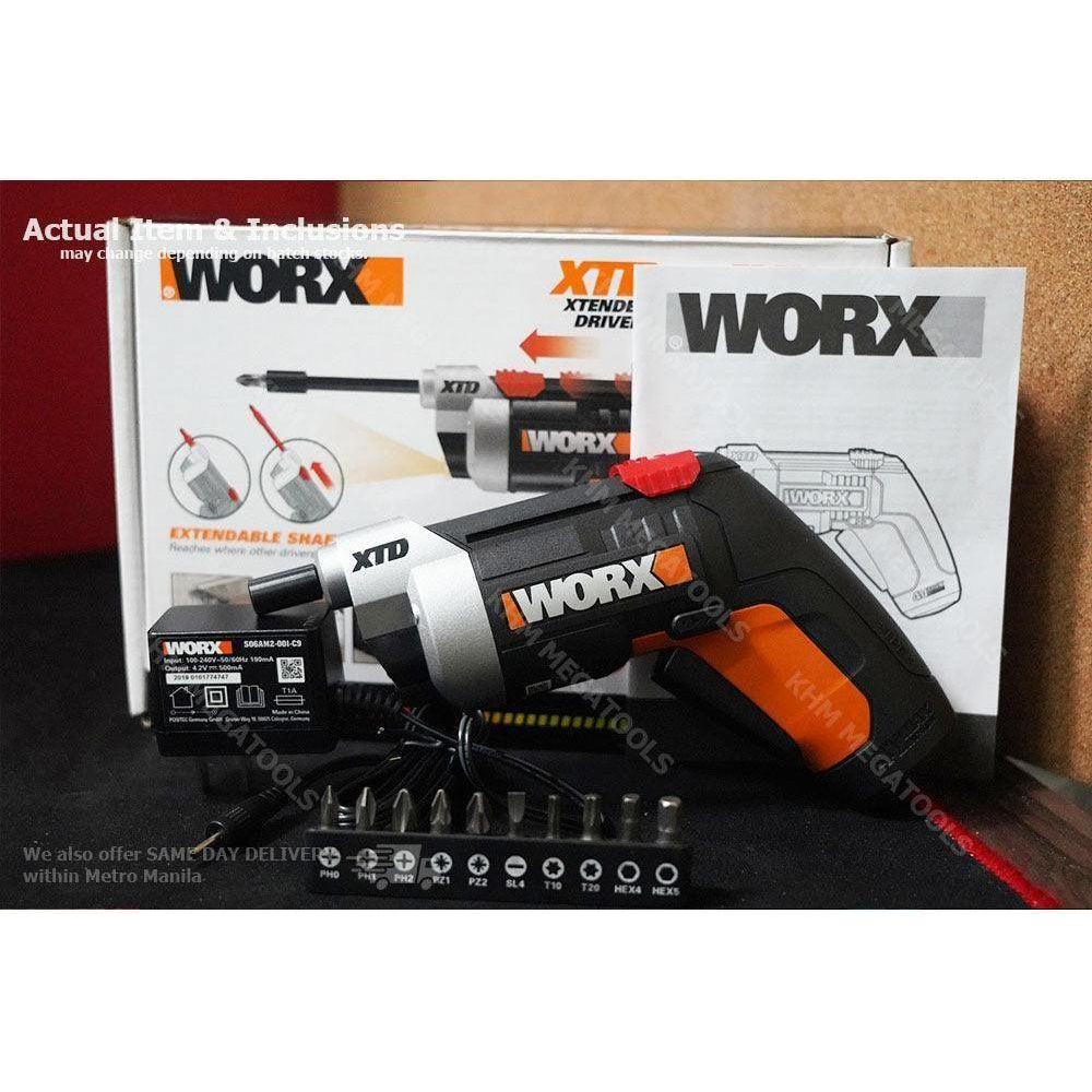 Worx WX252 4V Cordless Extendable Reach XTD Screwdriver - KHM Megatools Corp.