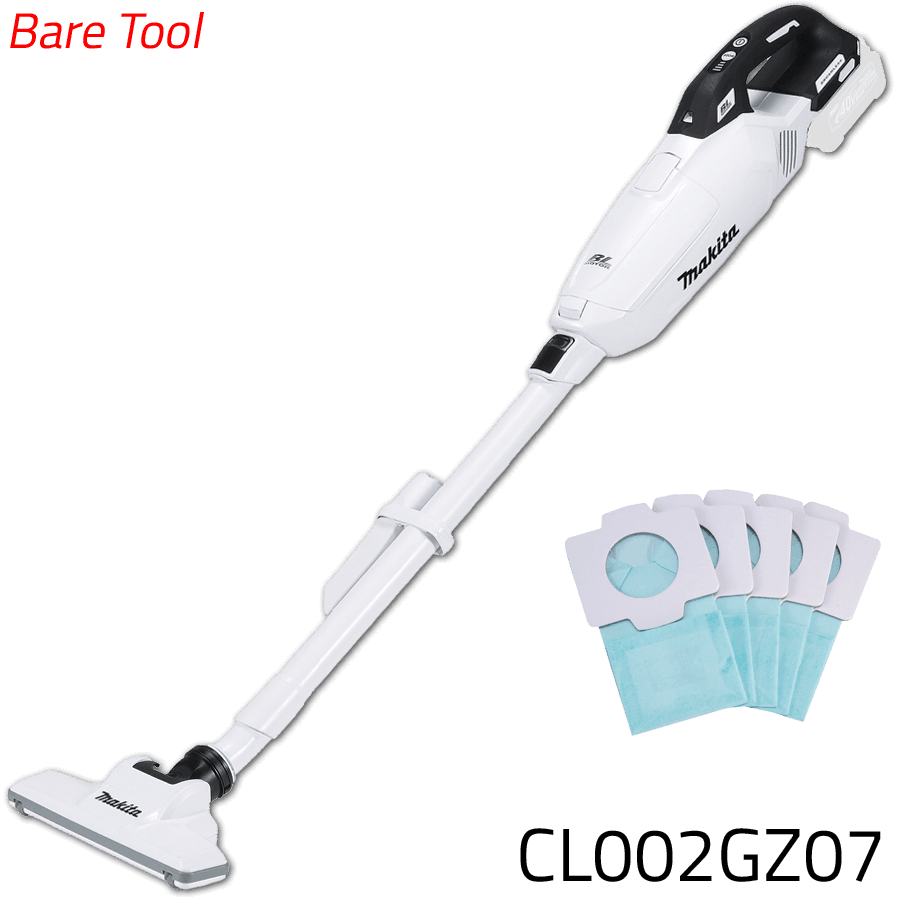 Makita CL002GZ07 40V Cordless Vacuum Cleaner with Light (XGT) [Bare] - KHM Megatools Corp.