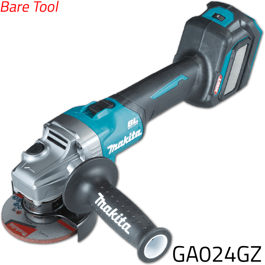 Makita GA024GZ 40V Cordless Angle Grinder (Slide Switch) XGT [Bare Tool] | Makita by KHM Megatools Corp.