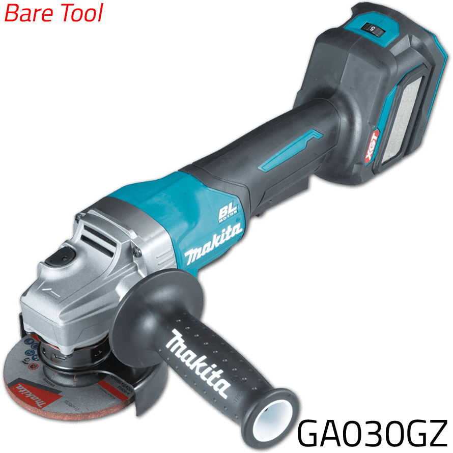 Makita GA030GZ 40V Cordless Angle Grinder (Paddle Switch) XGT [Bare Tool] | Makita by KHM Megatools Corp.