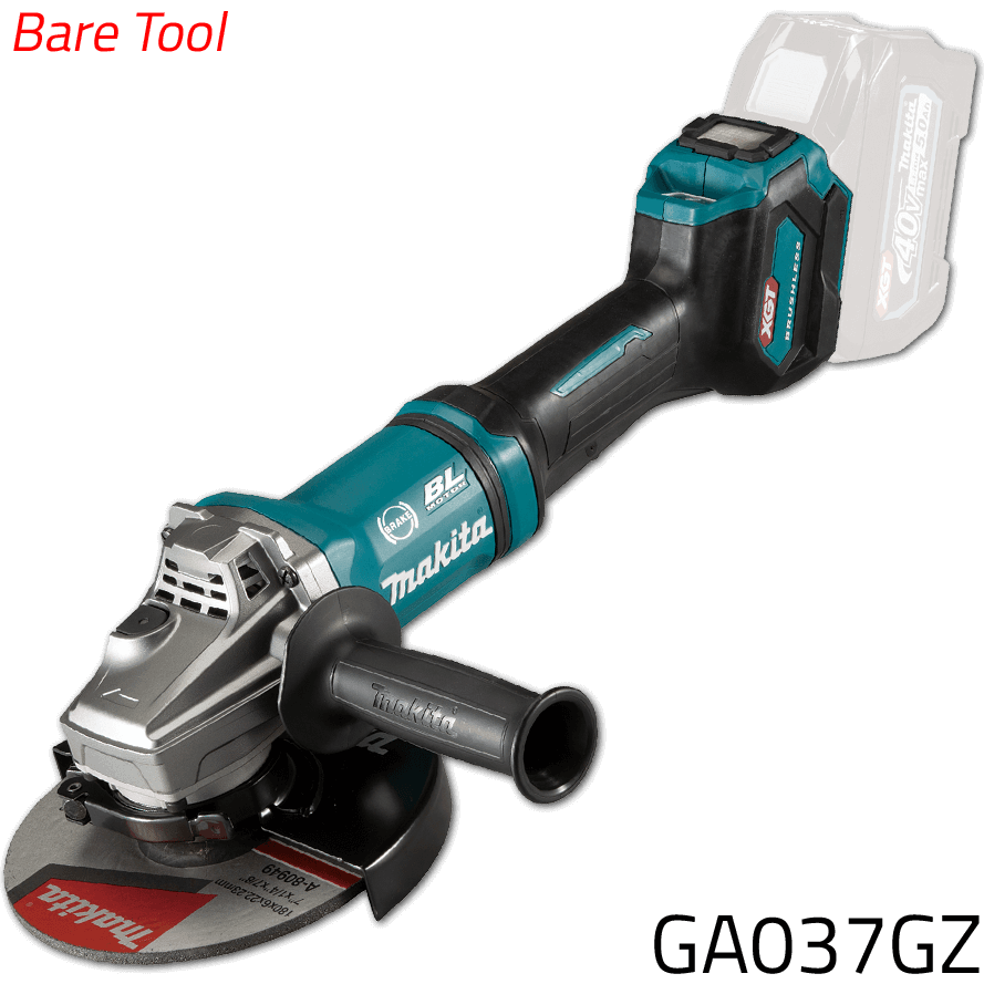 Makita GA037GZ 40V Cordless Angle Grinder XGT [Bare Tool] | Makita by KHM Megatools Corp.