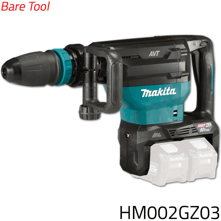 Makita HM002GZ03 80V Cordless Demolition Hammer XGT (SDS-max) [Bare] | Makita by KHM Megatools Corp.