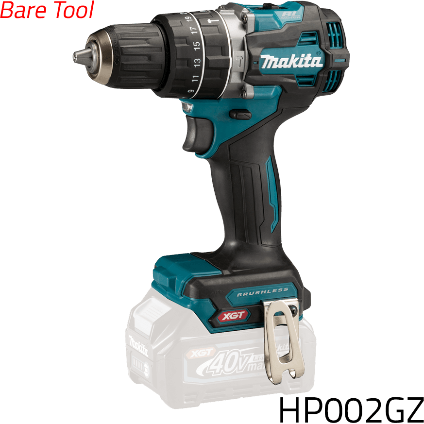 Makita HP002GZ 40V Cordless Brushless Hammer Drill (XGT-Series) [Bare] | Makita by KHM Megatools Corp.