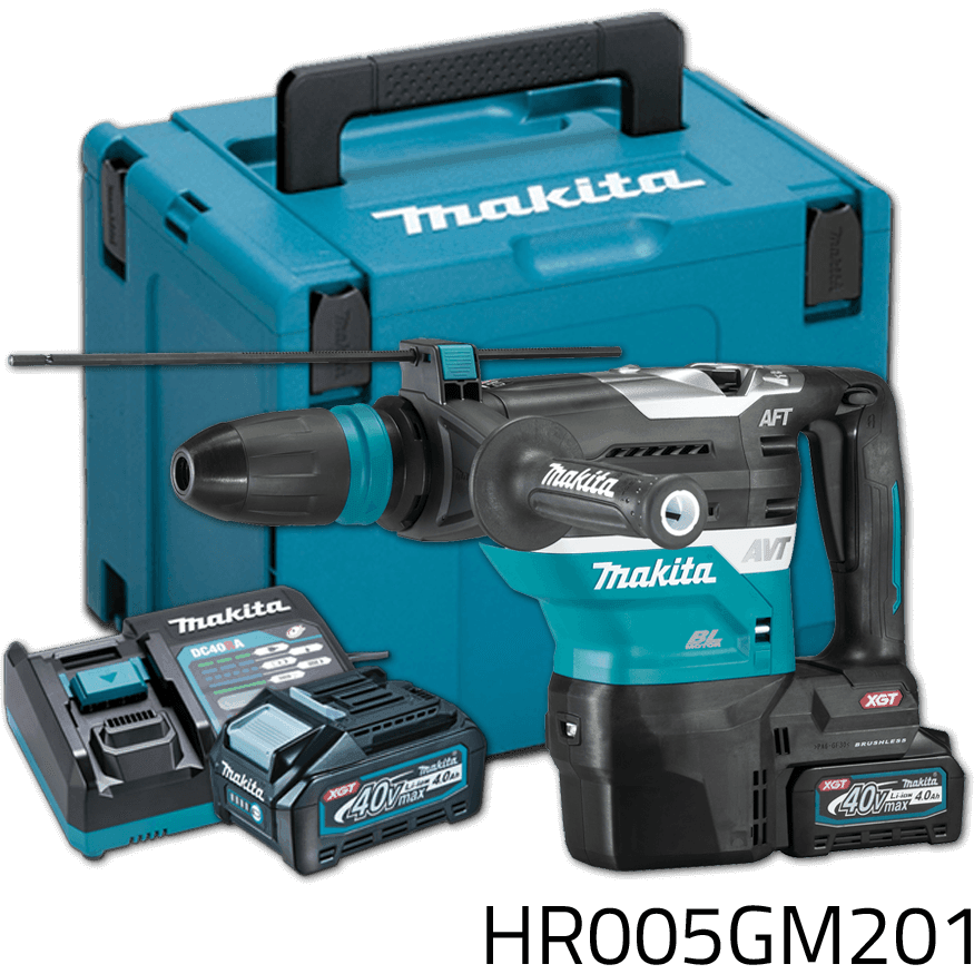 Makita HR005GM201 40V Cordless SDS-Max Rotary Hammer 40mm (XGT) [Bare] - KHM Megatools Corp.