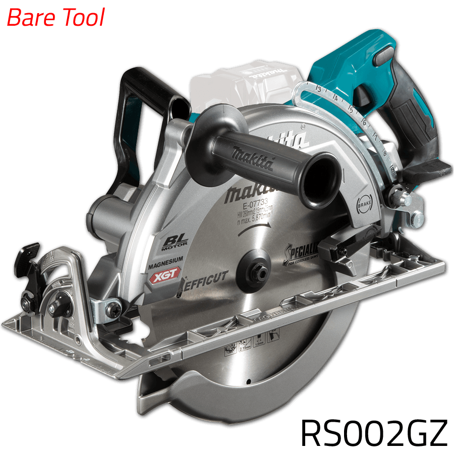 Makita RS002GZ 40V Cordless Circular Saw (Rear Handle) XGT [Bare] | Makita by KHM Megatools Corp.