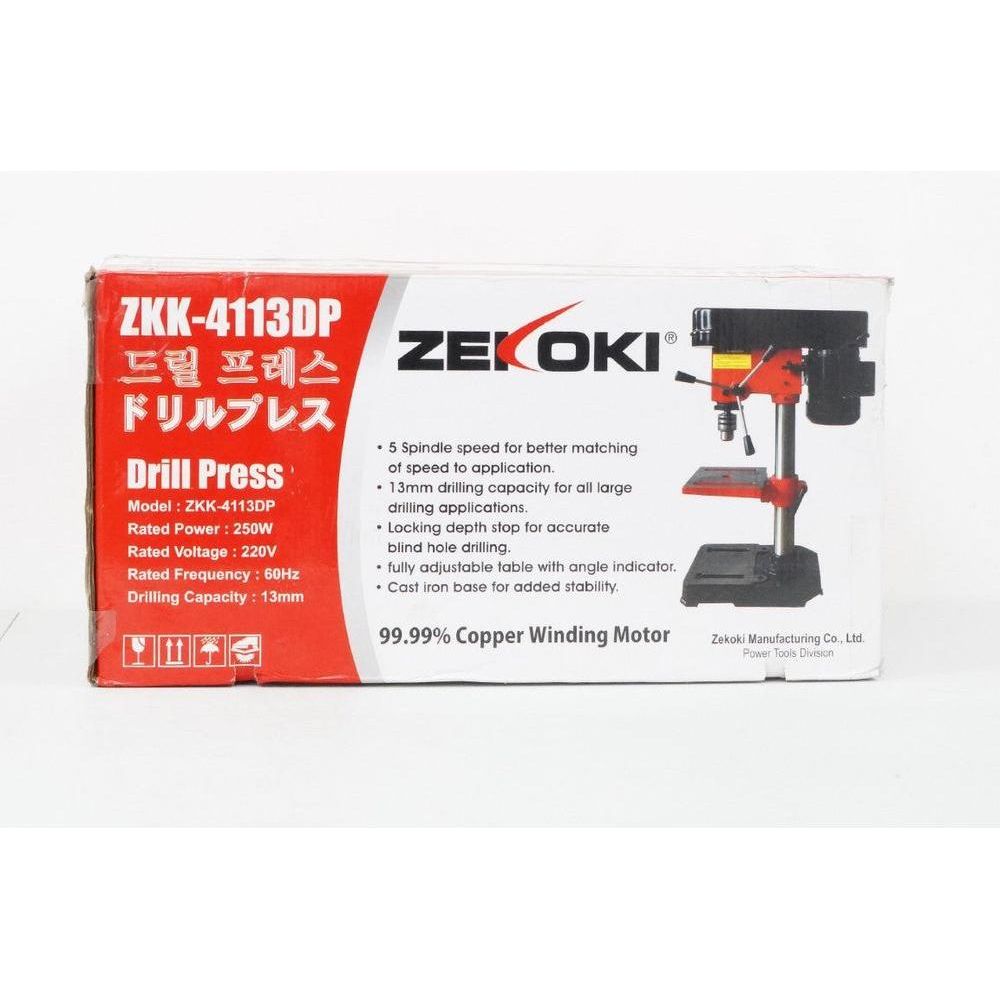 Zekoki ZKK-4113DP Bench Drill Press 250W(1/3HP) | Zekoki by KHM Megatools Corp.