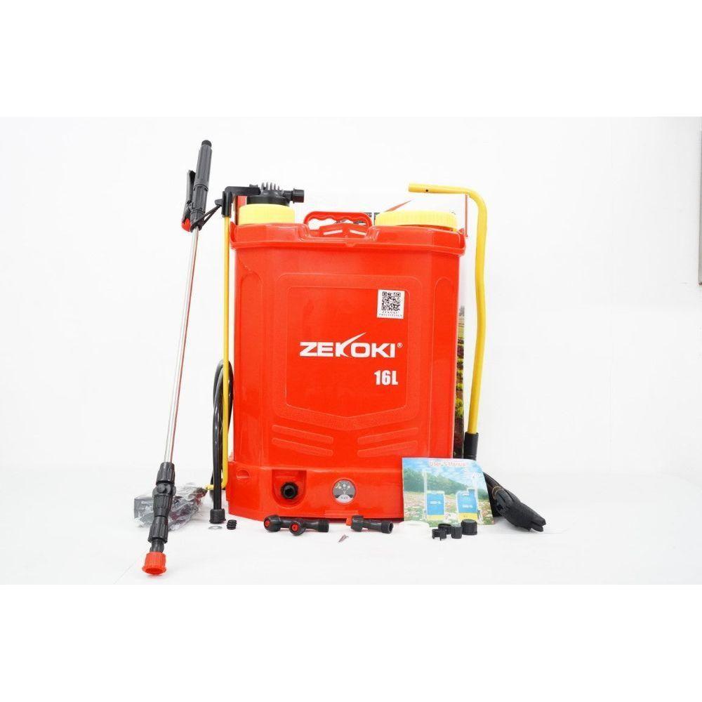 Zekoki ZKK-KS16D Battery Powered Plastic Knapsack Sprayer (16 Liters) | Zekoki by KHM Megatools Corp.