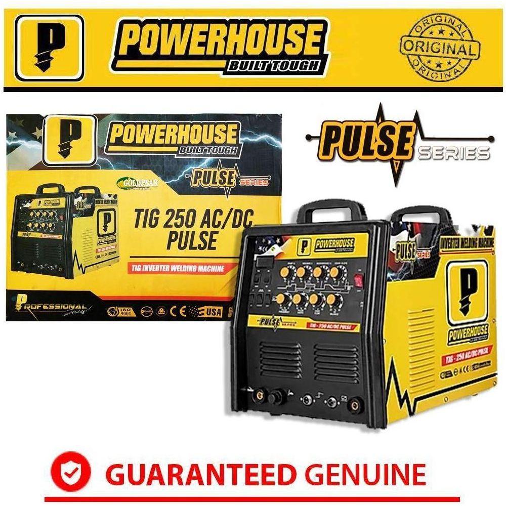 Powerhouse TIG250 PULSE 2in1 (TIG/MMA) AC/DC Inverter Welding Machine - Goldpeak Tools PH Powerhouse