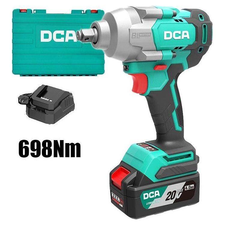 DCA ADPB698 DM 20V Cordless Brushless Impact Wrench 1/2