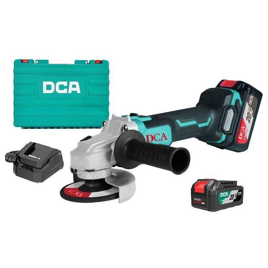 DCA ADSM02-100 EM 20V Cordless Brushless Angle Grinder 4