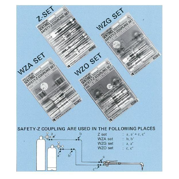 Koike Sentinel Apollo Safety-Z Coupling Set - KHM Megatools Corp.