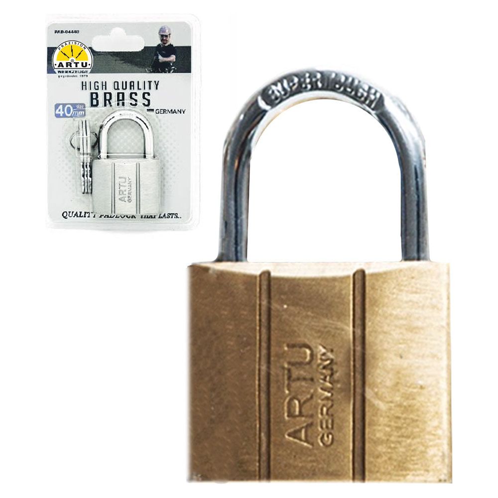 ARTU PAD-04430 Brass Padlock 30MM