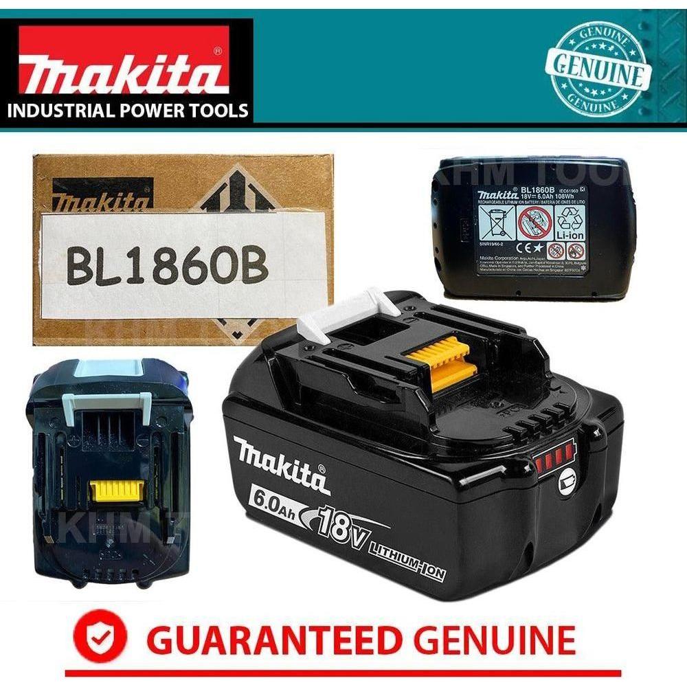 Makita BL1860B 18V / 6.0Ah Lithium-Ion Battery (LXT) - KHM Megatools Corp.