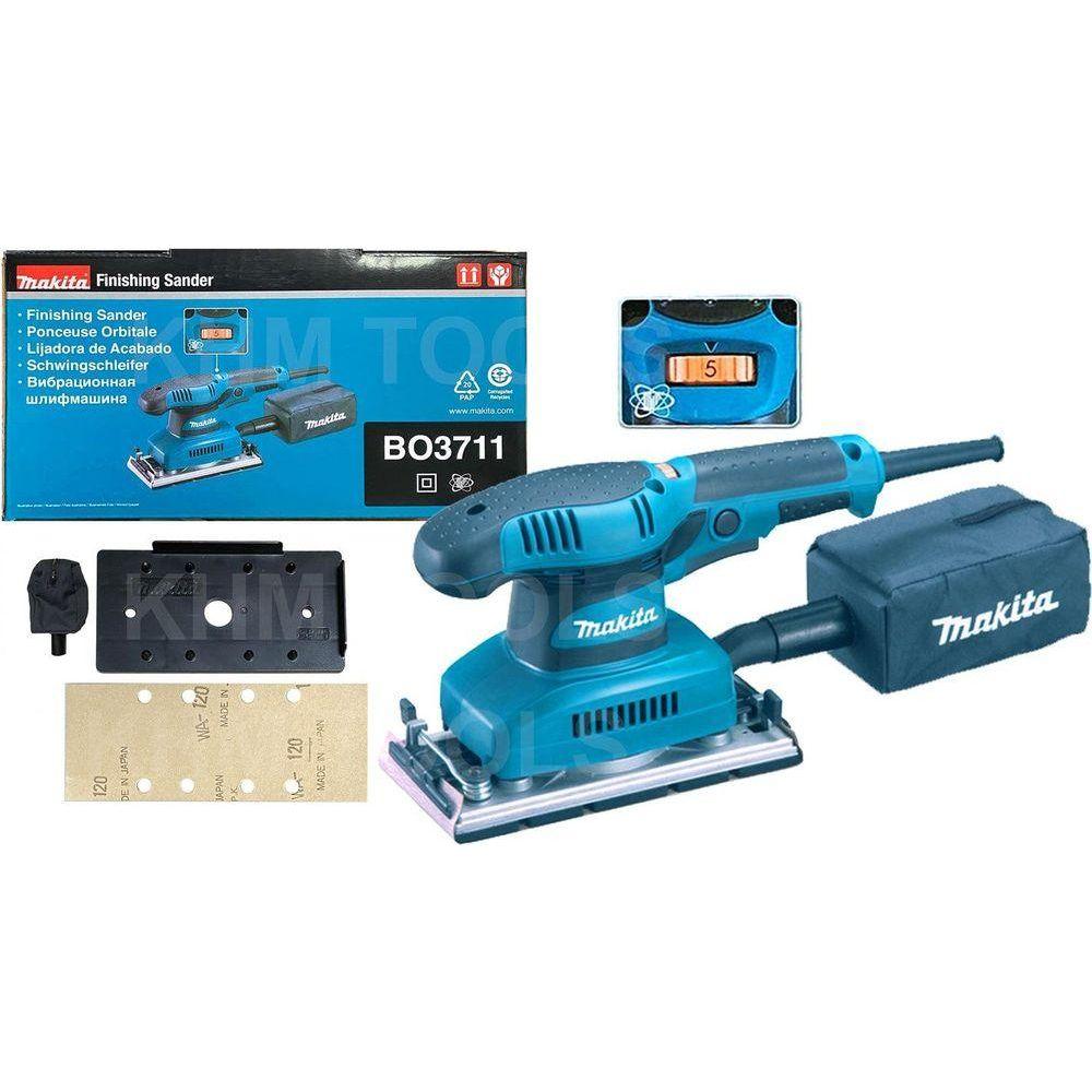 Makita BO3711 Finishing Sander (Variable Speed) 180W - KHM Megatools Corp.