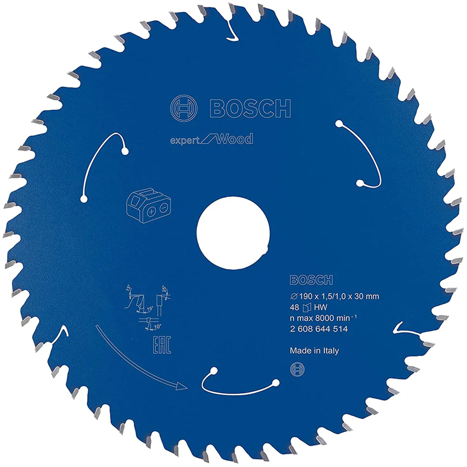 Bosch Expert for Wood Circular Saw blade 7-1/4