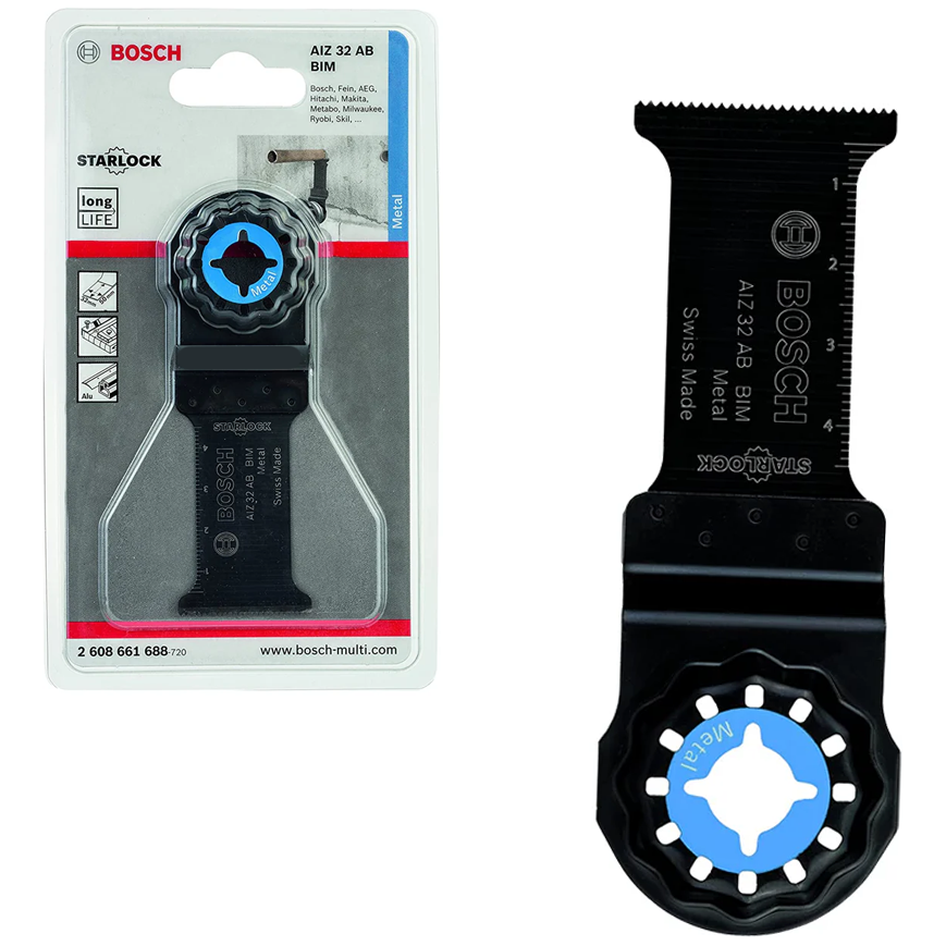 Bosch AIZ 32AB Starlock BIM Plunge Saw Blade for Multitool (2608661688) | Bosch by KHM Megatools Corp.