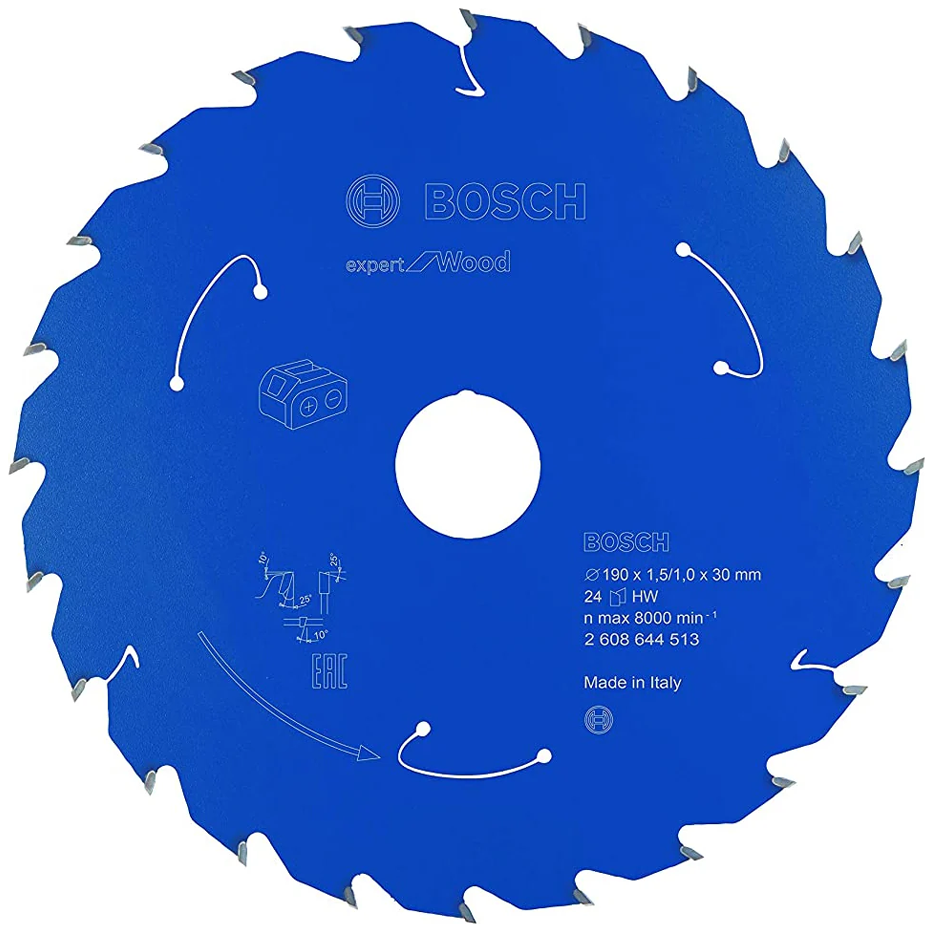 Bosch Circular Saw Blade Expert for Wood 7-1/4