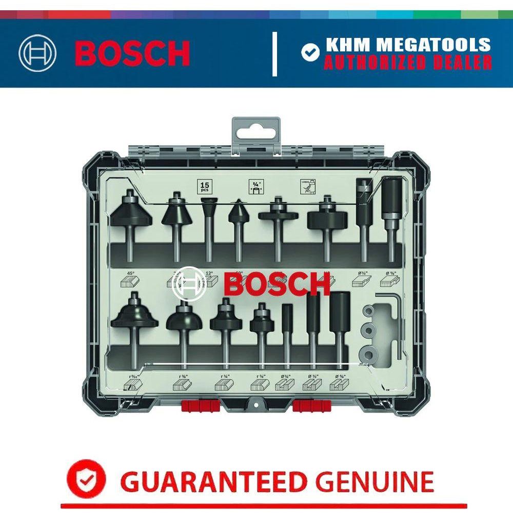 Bosch Router Bit Set 1/4