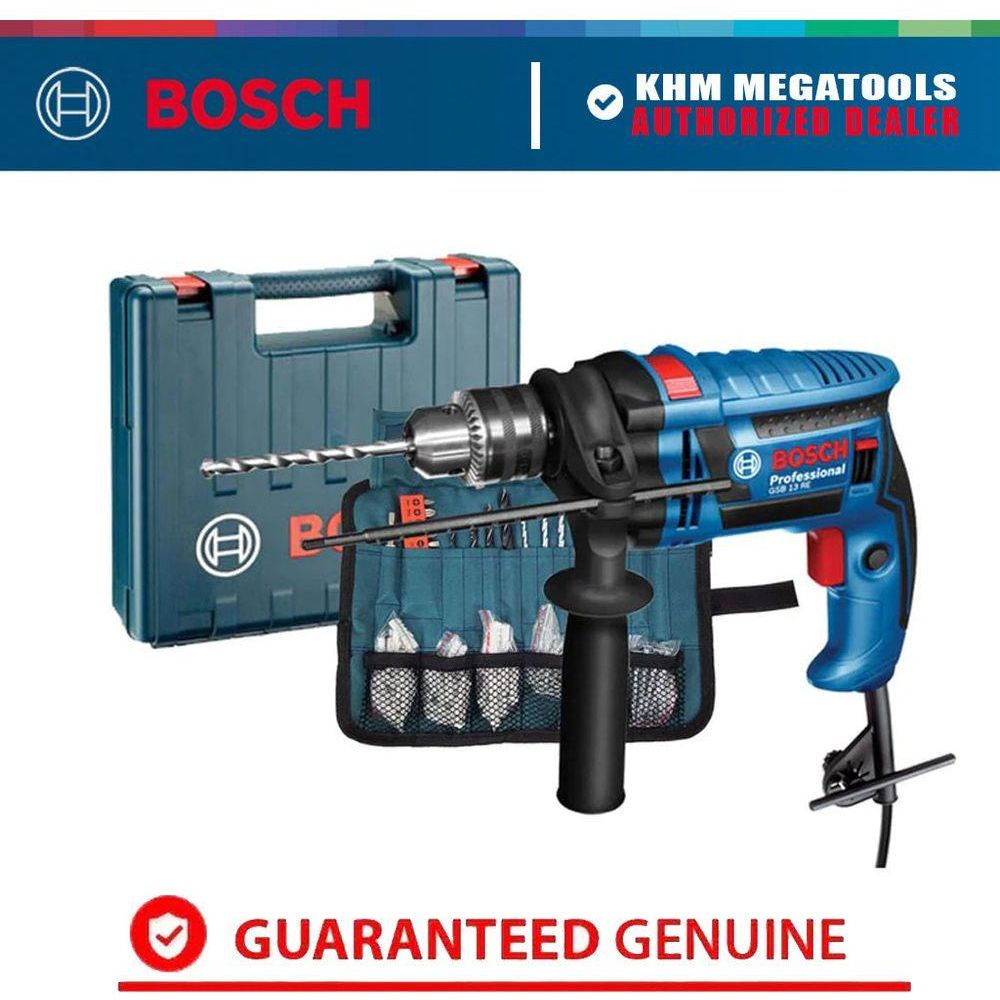 Bosch GSB 13 RE Impact Drill (WRAP) with 100 pcs Accessories 1/2