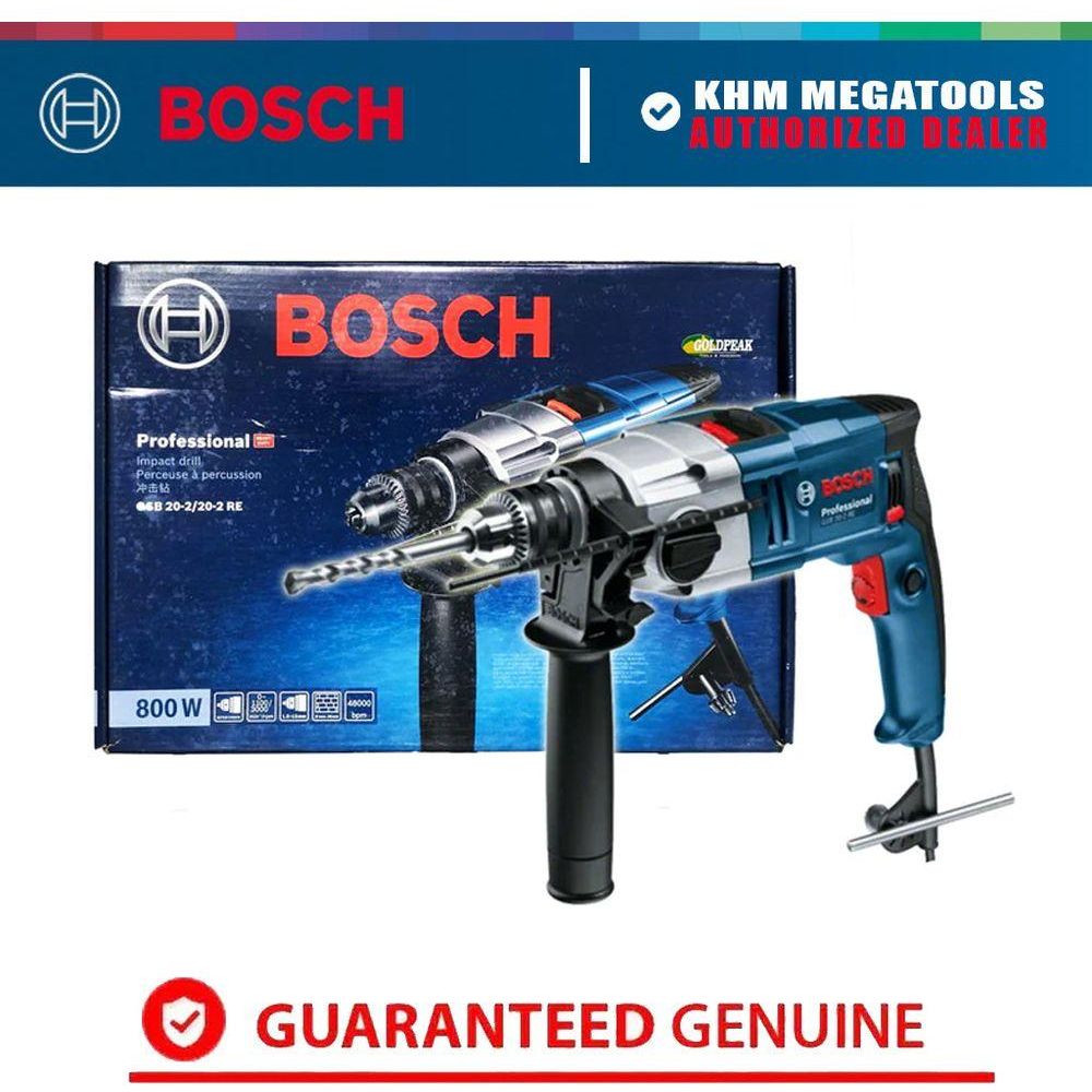 Bosch GSB 20-2 RE 2-Speed Hammer Drill 20mm 800W | Bosch by KHM Megatools Corp.