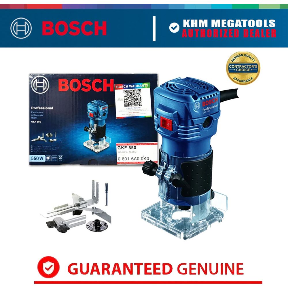 Bosch GKF 550 Palm Router / Trimmer (1/4