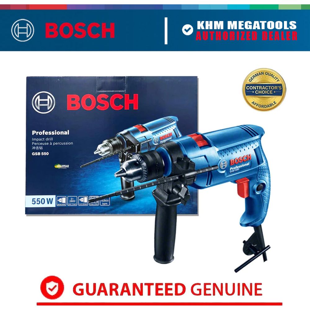Bosch GSB 550 Impact Drill / Hammer Drill 13mm (1/2