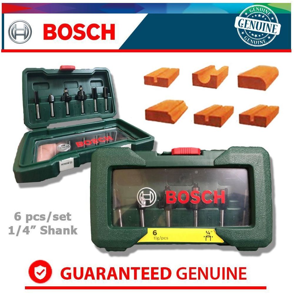 Bosch Router Bit Set 1/4