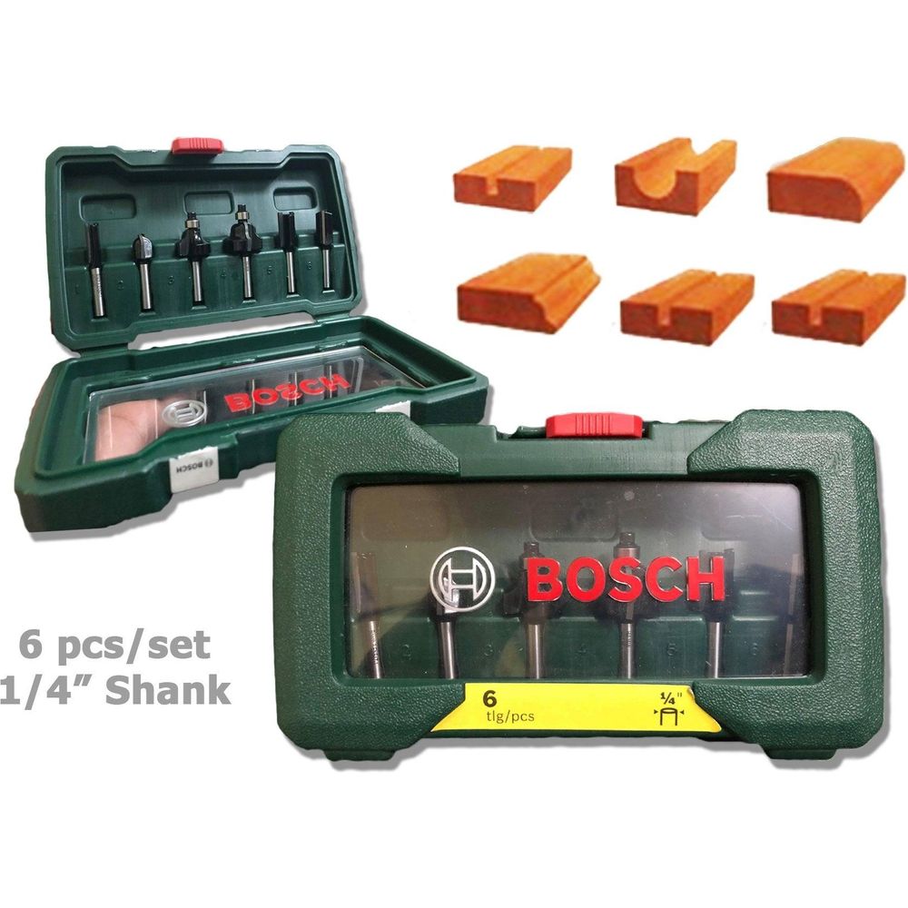 Bosch Router Bit Set 1/4