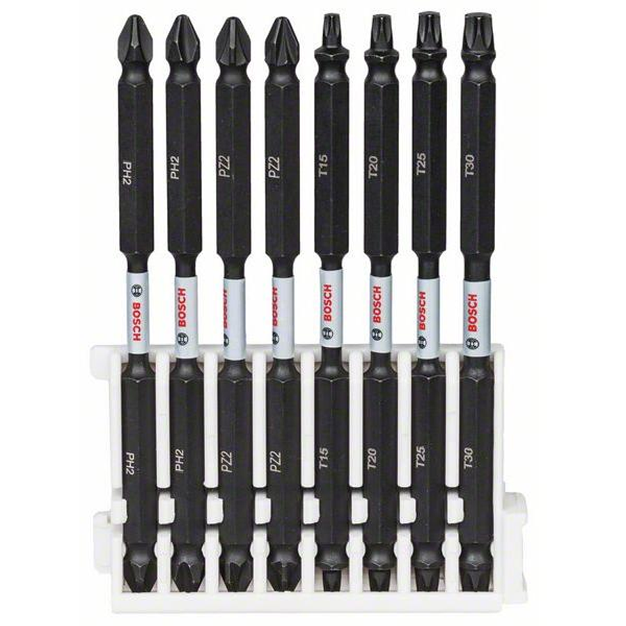 Bosch Impact Power Double Ended Screw Bit 110MM Set 8Pcs (2608522346)