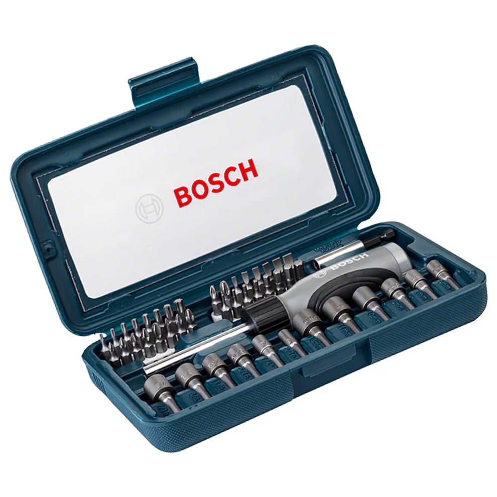 Bosch Screwdriver Set 46Pcs (2607017399) | Bosch by KHM Megatools Corp.