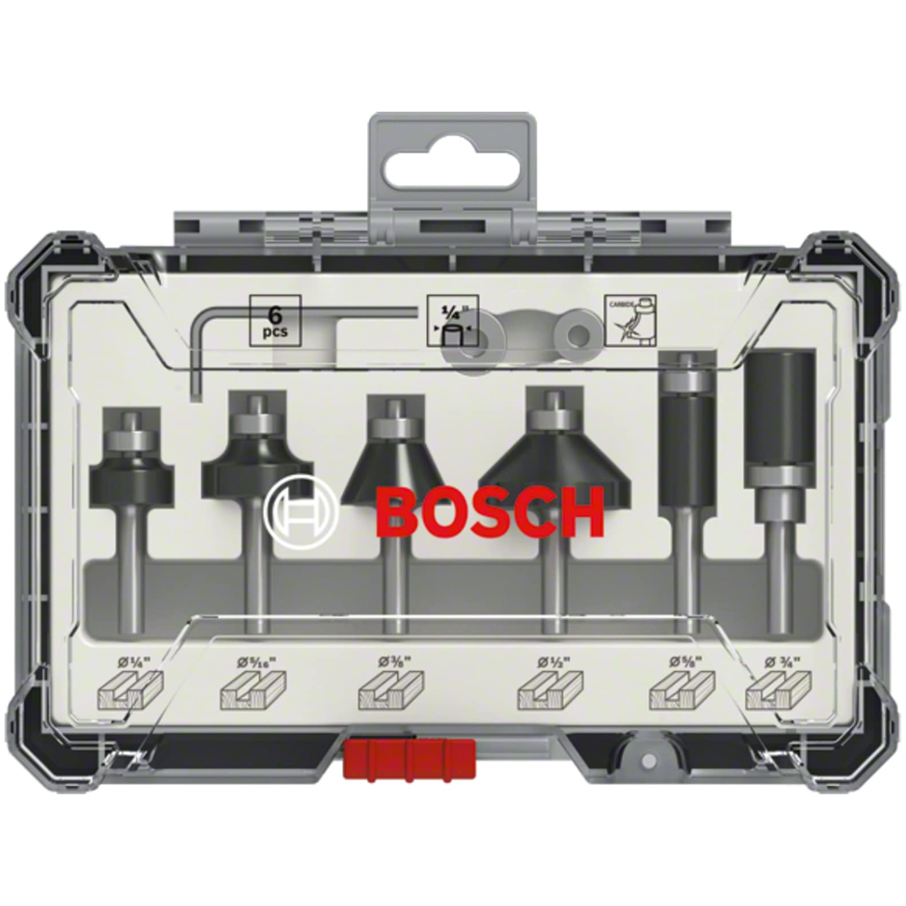 Bosch Router Bit Set 1/4